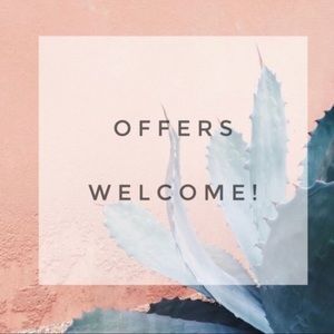 Accepting all reasonable offers!